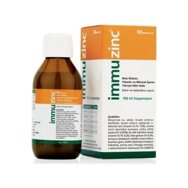 Berko Immunsink multivitamin suspenziyasi 100 ml