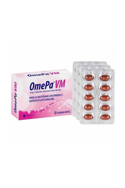 Omepa Vm Qo'shimcha Oziq-Ovqat 30 Ta Yumshoq Kapsula