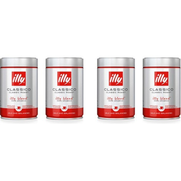 Illy Maydalangan Qahva (1000 Gr) O'rtacha Qovurilgan