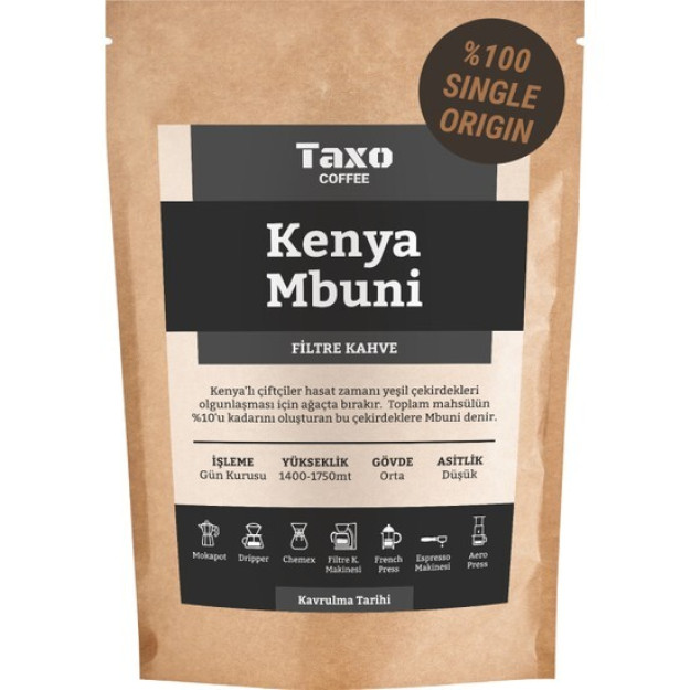 Tao Kenia Mbuni filtrlangan qahva 200gr