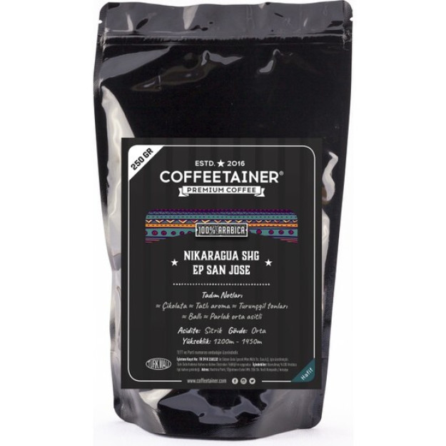 Coffeetainer Nicaragua Фильтрованный Кофе 250 Гр