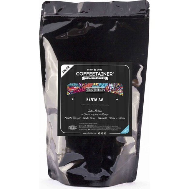 Kenia Aa Bean Coffee House (100% Arabica) 100 Gr