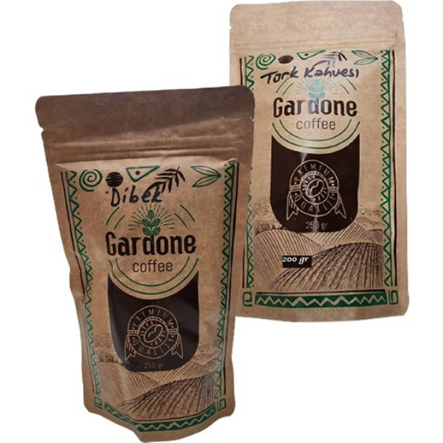Кофе ПоТурецки Gardone (Средней Обжарки) 200 Гр + Кофе Dibek 250 Гр