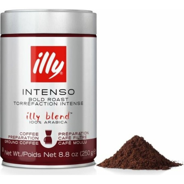 Illy Filtrlangan Quyuq Qovurilgan Qahva 250 Gr.