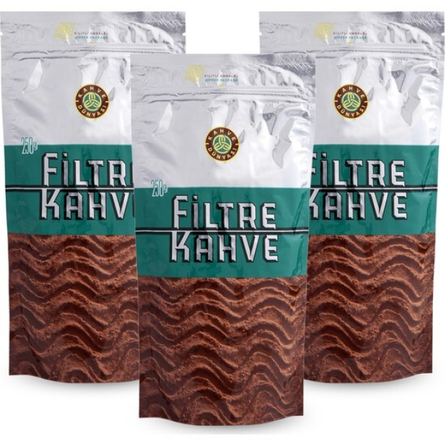 Фильтрованный Кофе Kahve Dünyası 250 Гр X 3 Упаковки