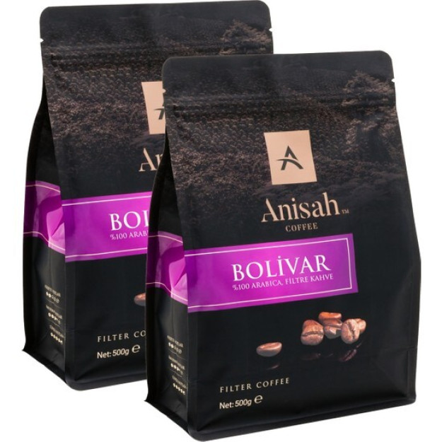 Anisah Coffee Bolivar Maydalangan Filtrlangan Qahva 2500 Gramm