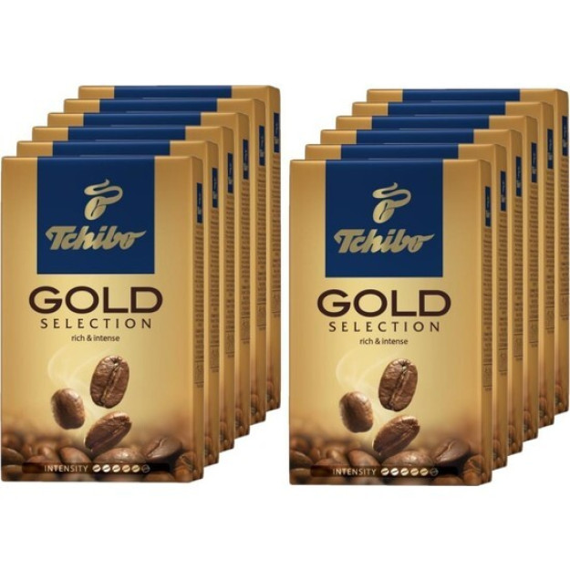 Молотый Фильтрованный Кофе Gold Selection 250 Гр X 12