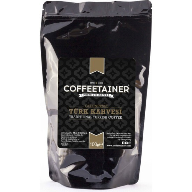 Coffeetainer Традиционный Турецкий Кофе (Йемен) (100% Арабика) 100 Гр