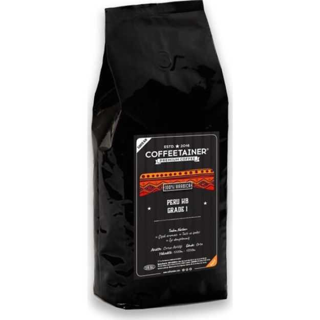 Coffeetainer Peruvian Bean Coffee (100% Arabica) 1 Kg
