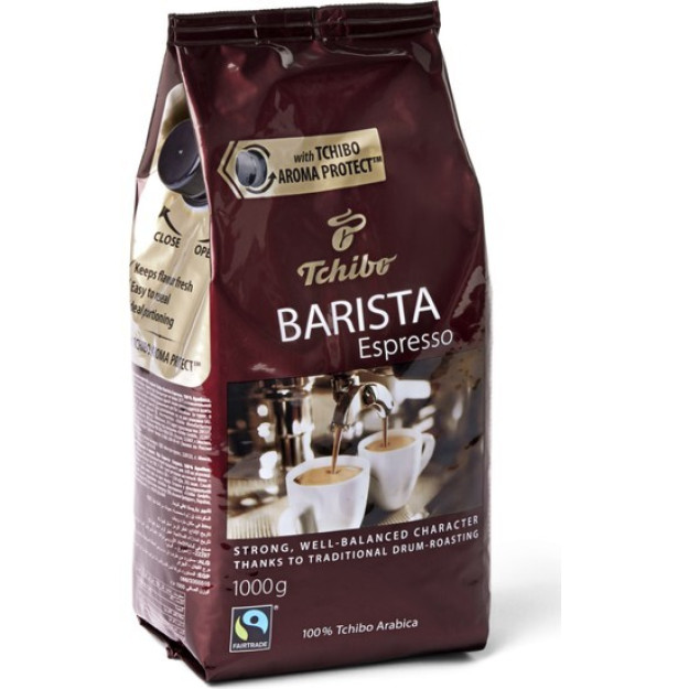 Кофе Tchibo Barista В Зернах Эспрессо 1000Гр