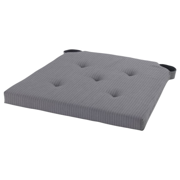 Justina stul yostig'i, kulrang, 35/42x40x4 sm