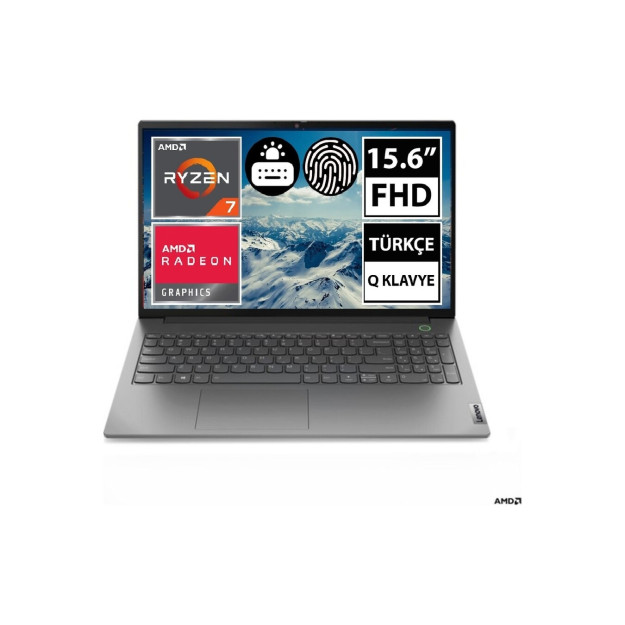 Портативный Компьютер Lenovo Thinkbook 15 G3 Acl Amd Ryzen 7 5700U 16 Гб 512 Гб Ssd 156 Дюймов Fhd 21A40036t