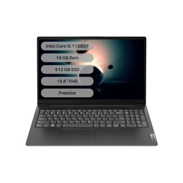 Lenovo V15 G2 Itl Intel Core I5 1135G7 16 Гб 512 Гб Ssd Freedos 156 "Портативный Компьютер Fhd 82Kb00cat16