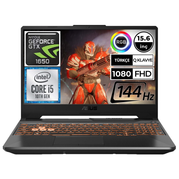 Портативный Компьютер Asus Tuf Gaming F15 F506lhbhn348a3 I510300h, 16 Гб, 512 Твердотельных Накопителей, Gt1650, 156 Дюймов, Fullhd, Freedos