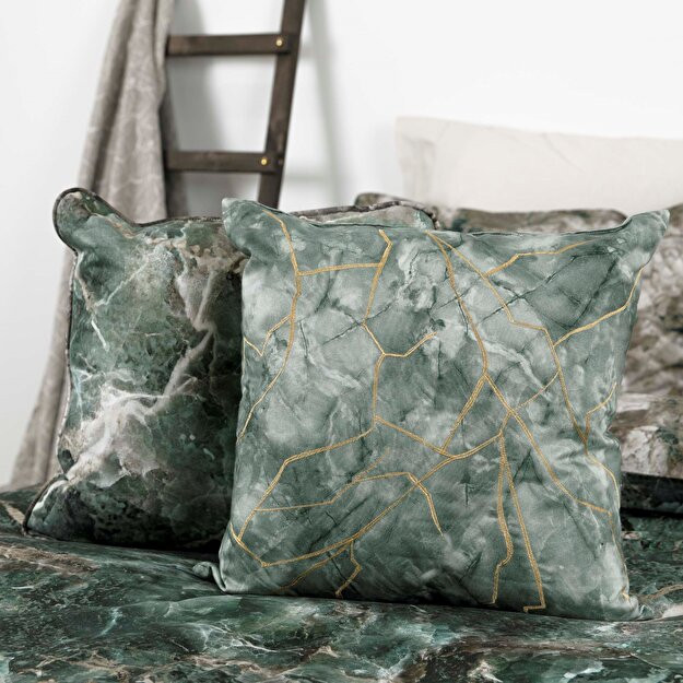 Crown Boutique paxta yostig'i Likiya yashil singl