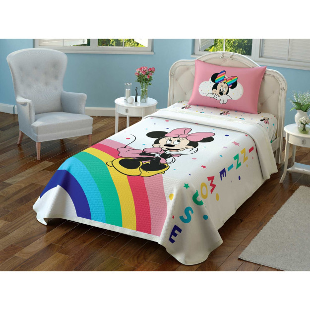 Crown Disney Minnie color Bow paxta litsenziyalangan Pike jamoasi ko'p rangli bitta o'rindiqli