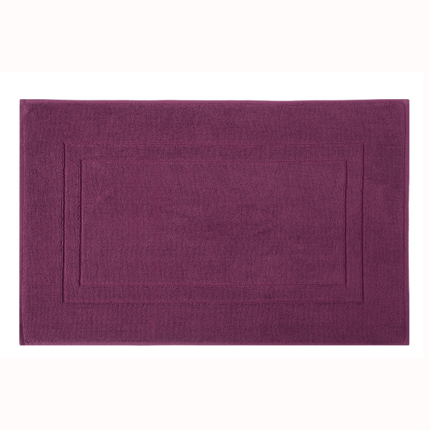 Sof paxta toji 50x80 sm Indigo Bordo oyoq sochiq yagona