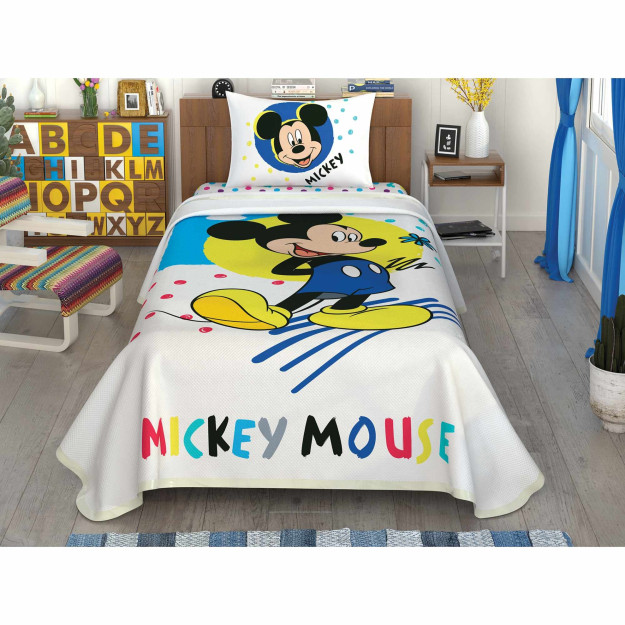 Корона Disney Mickey Colour Хлопок Лицензионная команда щуки разноцветный одноместный