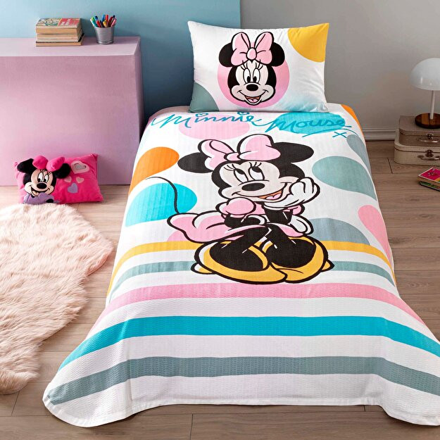 Disney toji Minni sichqoncha bir kishilik shirin paxta kostyumi ko'p rangli bitta o'rindiqli