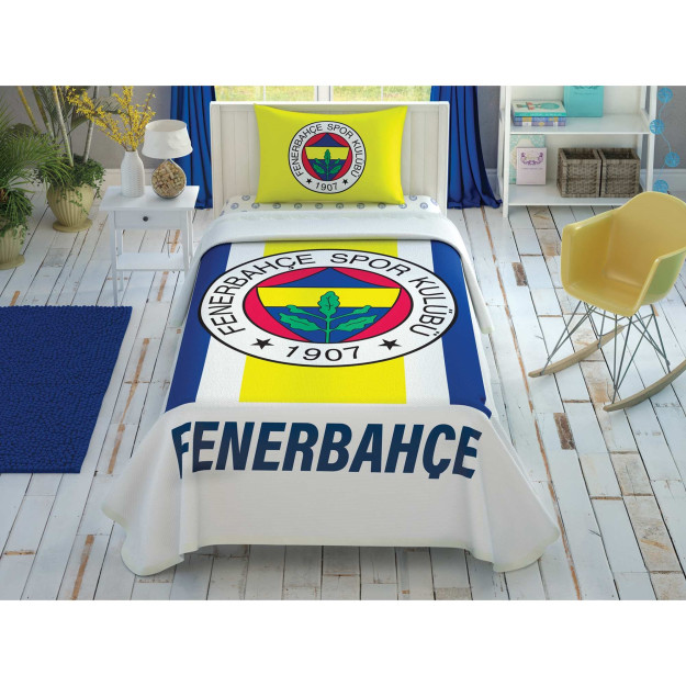 Esa Fenerbaxche toji sariq to'q ko'k paxta litsenziyalangan Pike jamoasi ko'p rangli bitta o'rindiqli