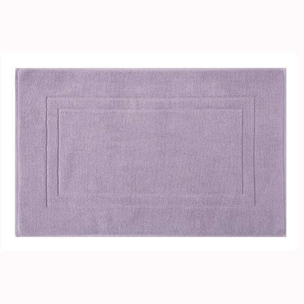 Sof paxta toji 50x80 sm Indigo lavanda oyoq sochiq yagona