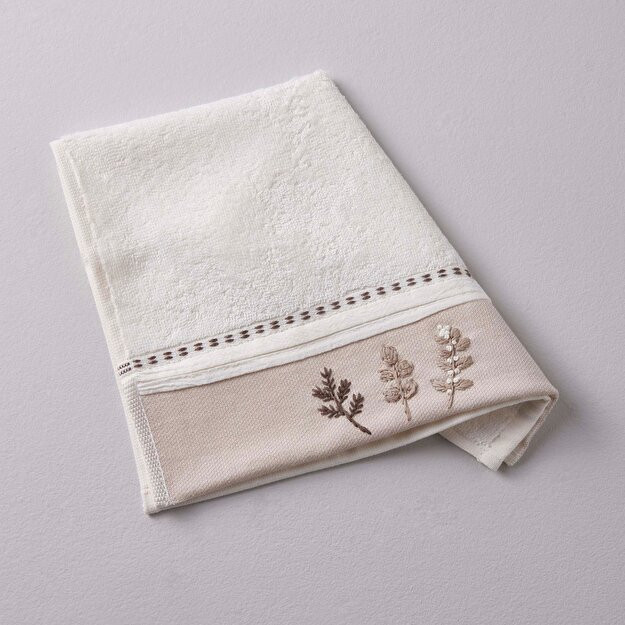 Calla bambuk choyshablari 30x45 sm qo'l sochiq Ekru Ekru yagona