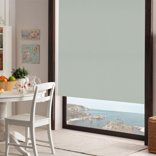 Toj innovasi o'z-o'zini tozalaydigan mat polyester rulonli parda yashil 140x200 yashil standart
