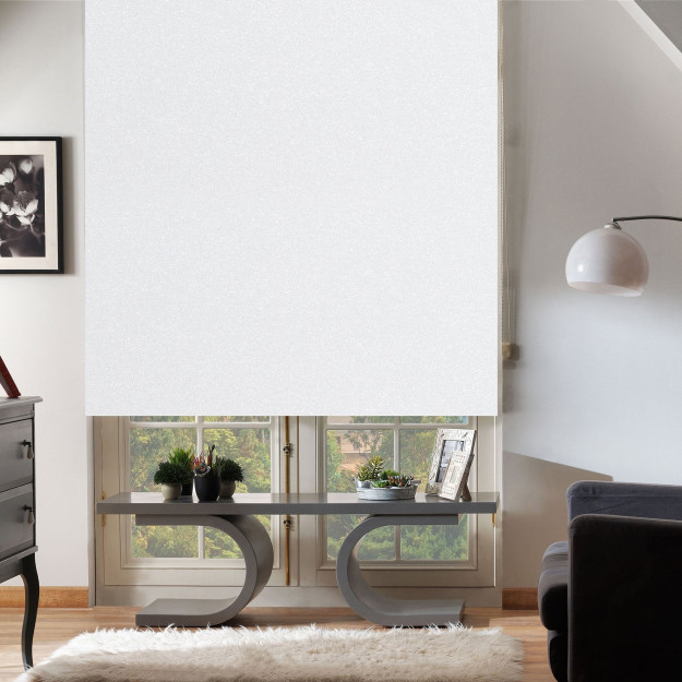 Toj inova o'z-o'zini tozalaydigan rulonli parda oq 180x200 oq standart