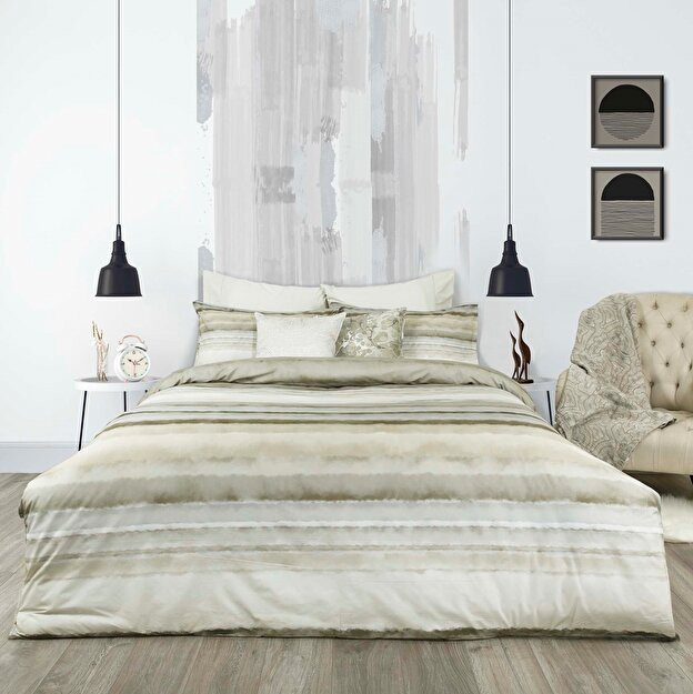 Crown butik paxta yorgan Muse qahva bir o'rindiqli