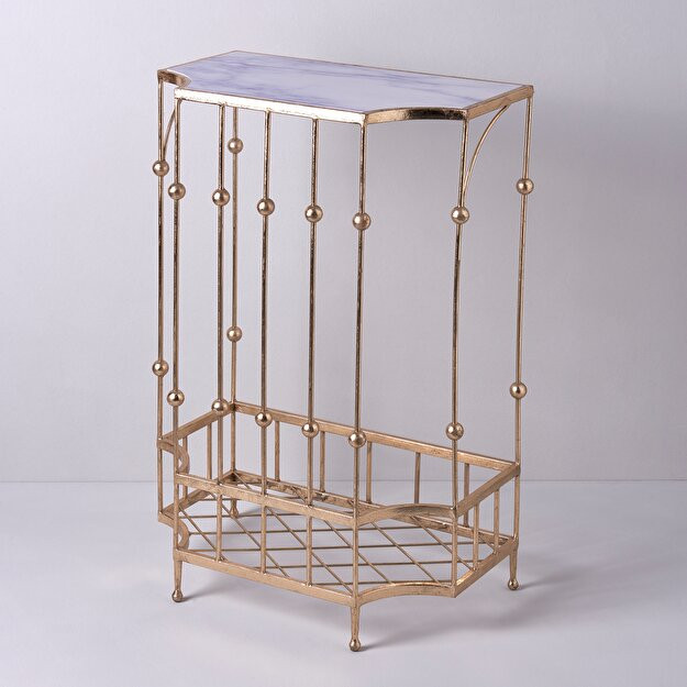 Grace choyshablari 30, 5x51x76 sm Dresuar Gold to'qimasi-marmar Oltin yagona