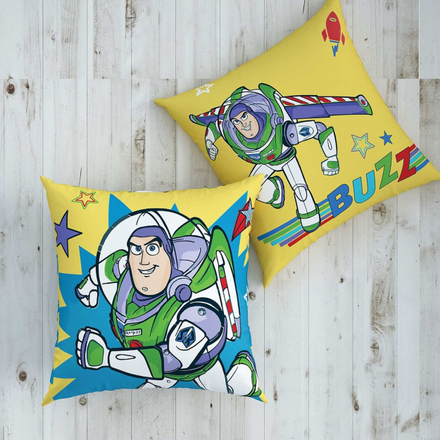 Litsenziyalangan Disney o'yinchoqlar hikoyasi Buzz yostig'i rangli singl