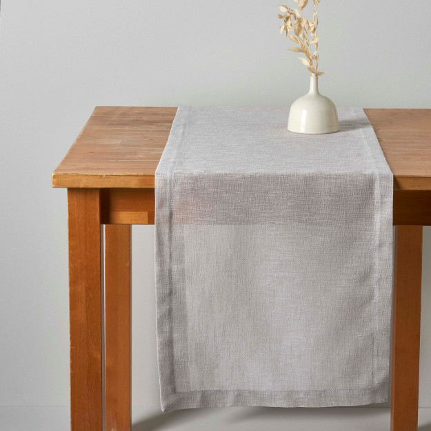 Linens Лорелай 40х180 см бегун серый Бежевый Сингл