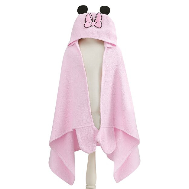Litsenziyalangan Disney minni paxta 75x130 sm Terri Poncho pushti pushti singl