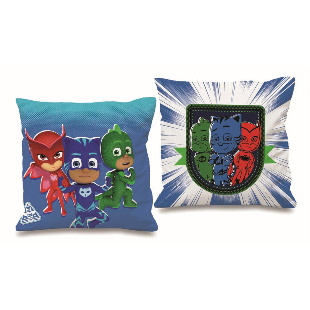 Pj Masks Power litsenziyalangan paxta yostig'i rangli singl