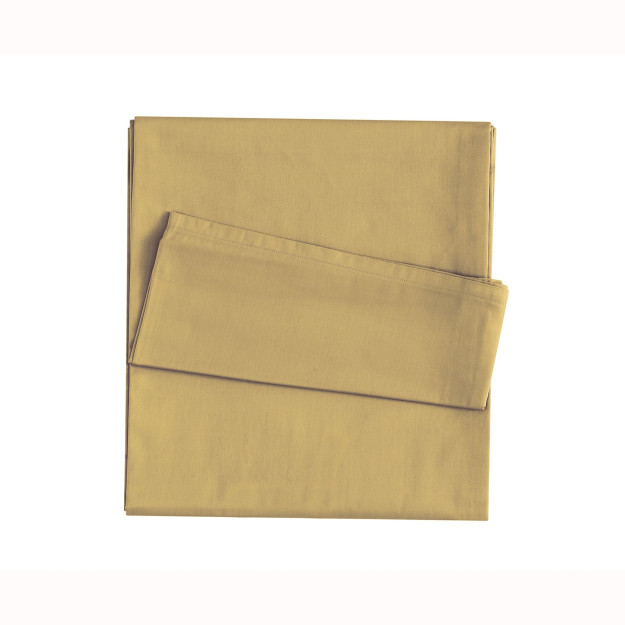 Linens paxtani aralashtiring va moslang atlas bitta choyshab xantal xantal bitta o'rindiqli