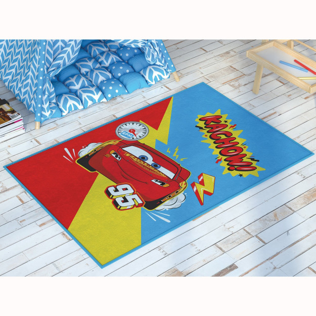 Лицензионный ковер Disney Cars Kachow 80x120 разноцветный Сингл