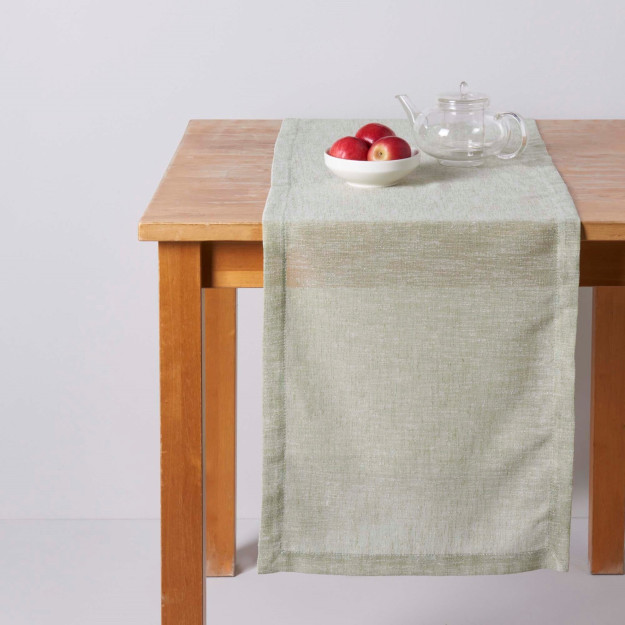 Linens Lorelay 40x180 sm yuguruvchi kulrang yashil singl