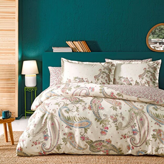 Linens mollis paxta atlas Qirollik ko'rpa-to'shak kremi Qirol
