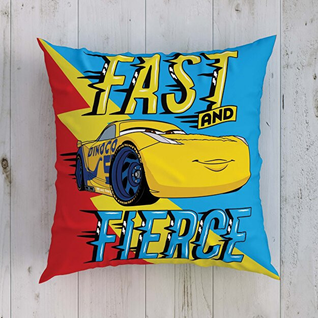 Disney Cars Fast Cotton Лицензионная подушка разноцветный Сингл