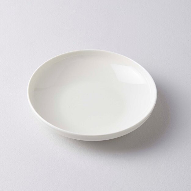 Linens zonasi chuqur plastinka oq 19 sm