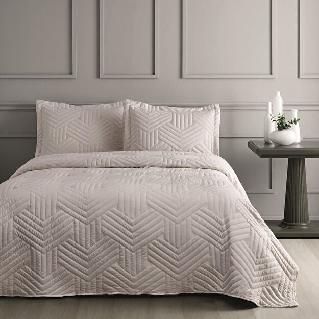 Linens Vita bir kishilik kofe qopqog'i oq bir kishilik