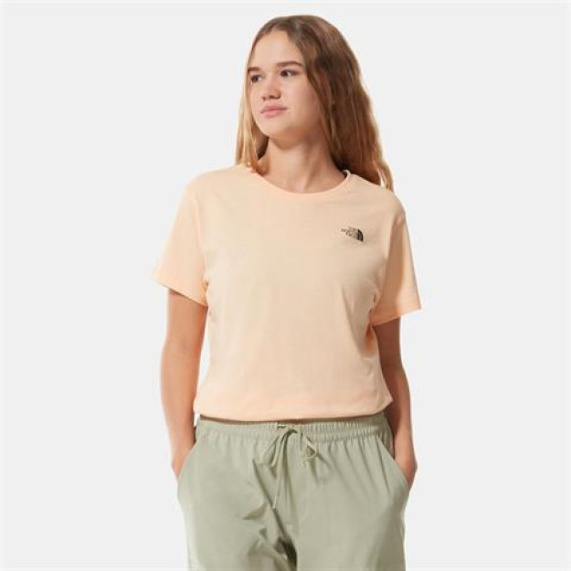 Женская футболка The North Face Simple Dome Желтый M