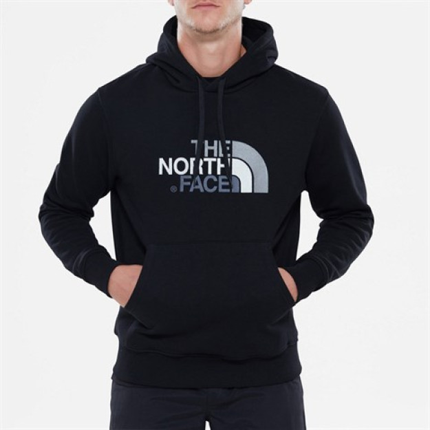 The North Face erkaklar hoodie, pick naqshli Pullover, hoodie qora S