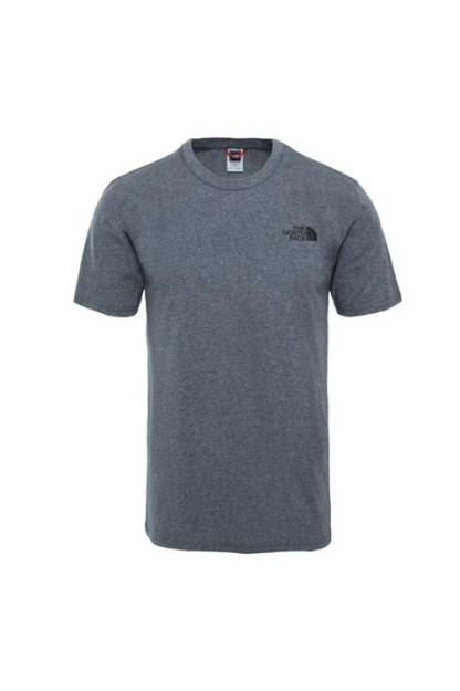 Erkaklar futbolkasi The North Face S / S Simple Dome Tee-Eu kulrang XL