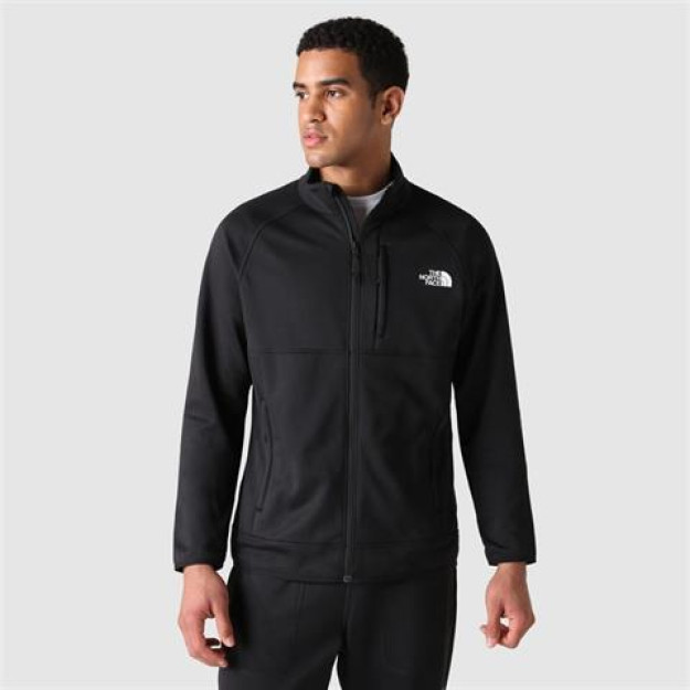 The North Face Canyonlands erkaklar uchun fermuarli sport kostyumi qora XL