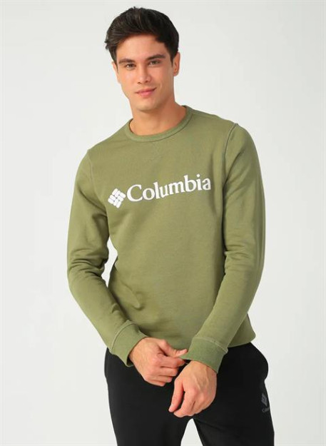 Мужская толстовка Columbia Cs0091 с логотипом Columbia Хаки S