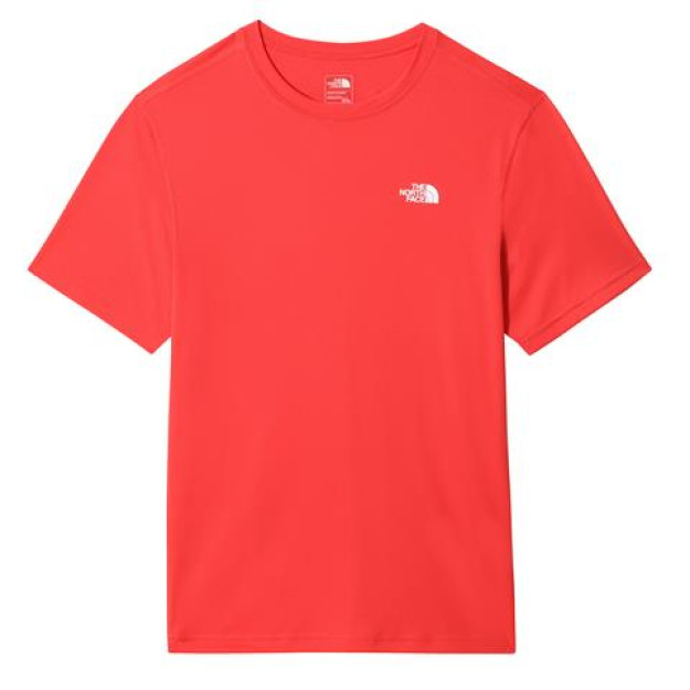 Erkaklar futbolkasi The North Face Flex II S / S - EU qizil L