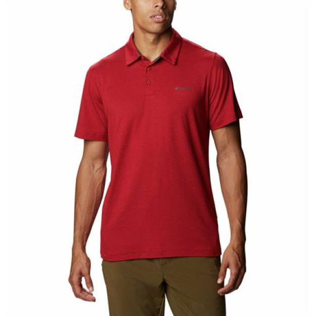 Columbia Ao2933 Tech Trail Polo Bordo S erkaklar futbolkasi