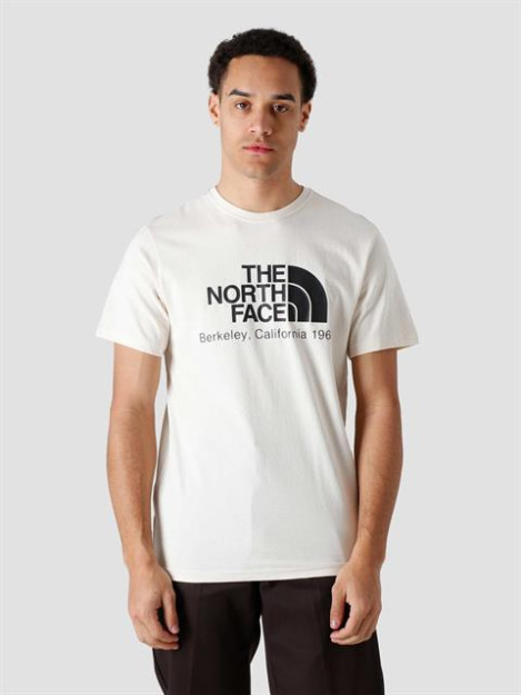 Мужская футболка The North Face, футболка Berkeley California, коврик для лома Крем M