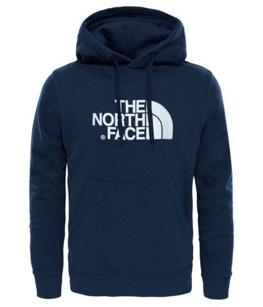Мужская толстовка с капюшоном The North Face, пуловер с рисунком пика, толстовка с капюшоном Темно-синий S